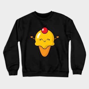 Funny ice cream Crewneck Sweatshirt